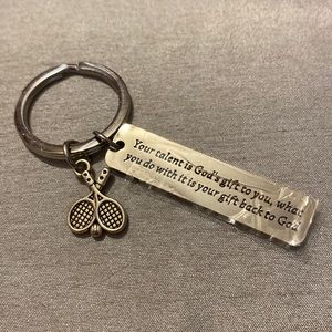 Tennis Keychain 🎾